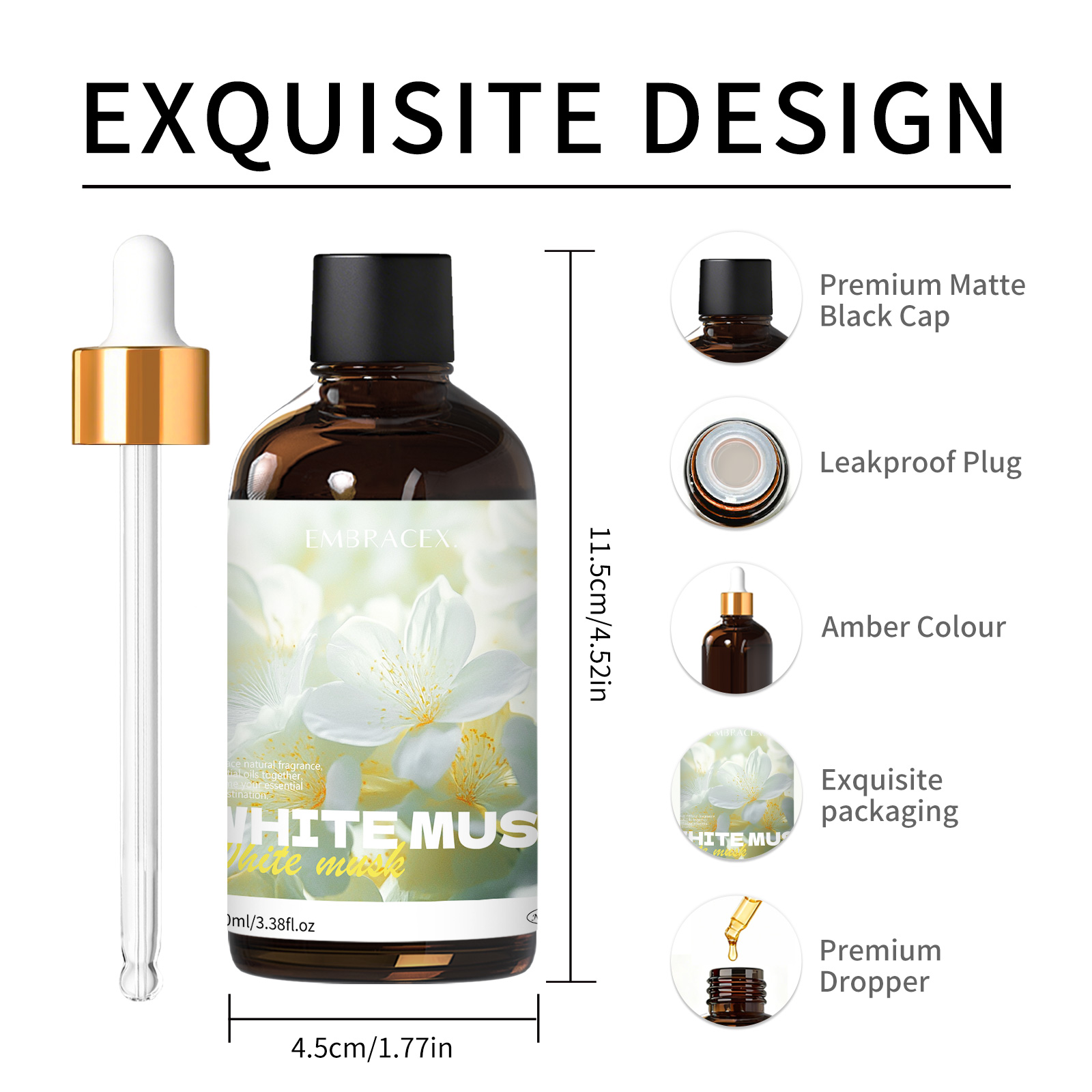 100ml White Musk Fragrance Oil - Candle Supplies Fragrance Oil 评论和价格
