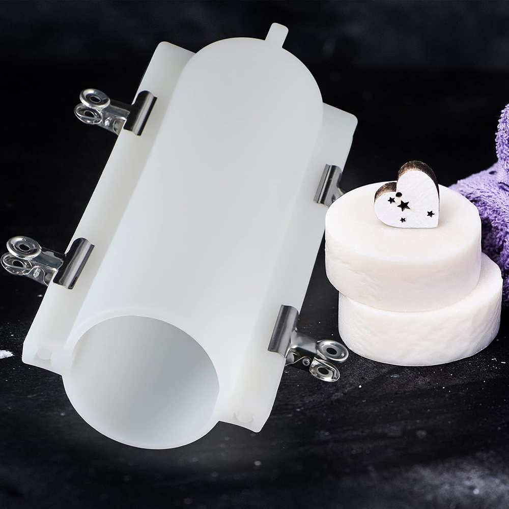 Big Cylinder Tube Soap Mold wi - Candle Supplies Tins 评论和价格
