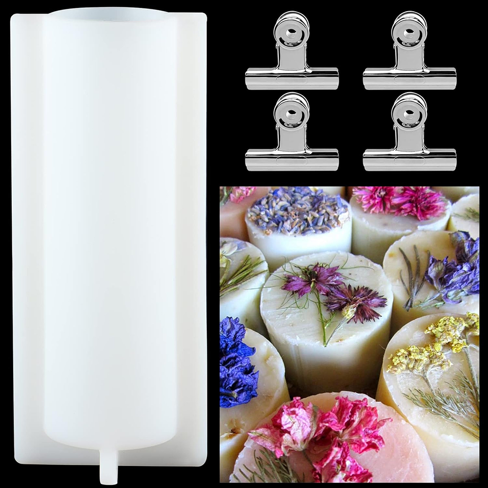Big Cylinder Tube Soap Mold wi - Candle Supplies Tins 评论和价格